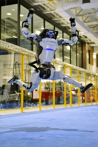 Boston dynamics shop dancing robot